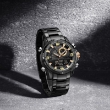 Imagen de RELOJ NAVIFORCE - NEGRO CON DETALLES DORADOS